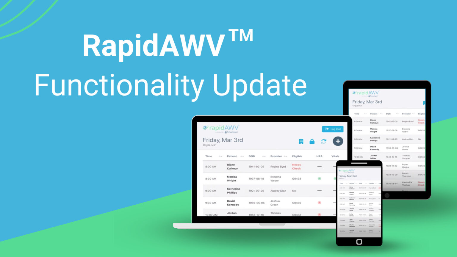 RapidAWV™ – Now optimized for any device!