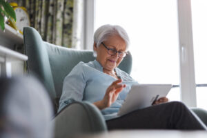 Medicare patient completing an HRA