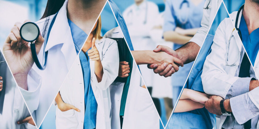 Group of doctors offering preventive care